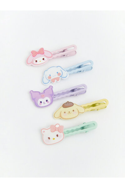 LC Waikiki Set de agrafe de păr pentru fete cu figurine Hello Kitty, 5 bucăți