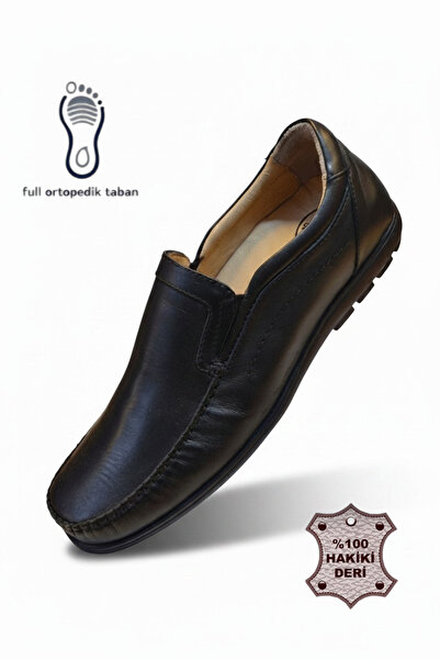 PAPATAY 3579 Genuine Leather Orthopedic Sole Men's Shoes - Non-Slip Sole Men'...