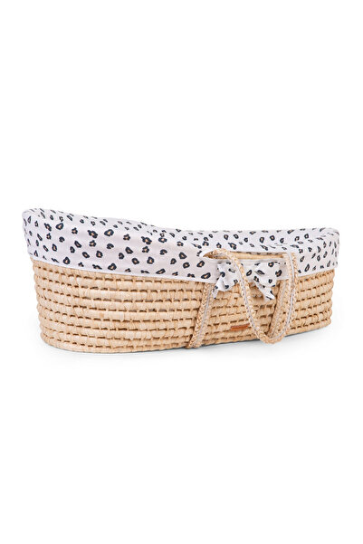 CHILDHOME Moise Μάρσιπος Μωρού από φύλλα καλαμποκιού με στρώμα, Κάλυμμα από ζ...