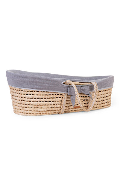 CHILDHOME Moise Μάρσιπος Μωρού από φύλλα καλαμποκιού με στρώμα, Κάλυμμα από γ...