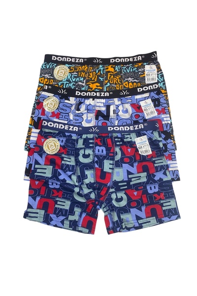 Dondeza 12-Pack Boys' Mixed Pattern Boxers -