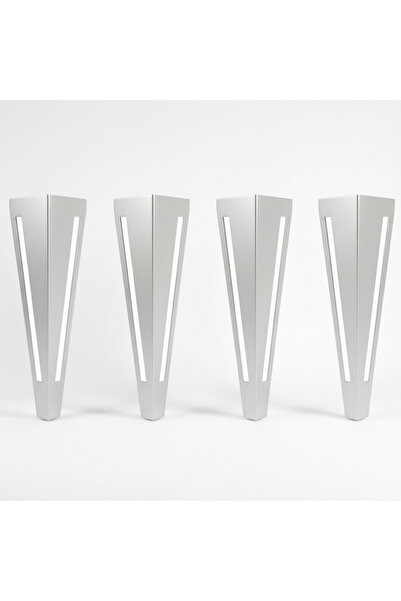 UYART HOME UYART S10 Blade قاعدة طاولة معدنية من الكروم – تصميم مخطط عصري – 7...