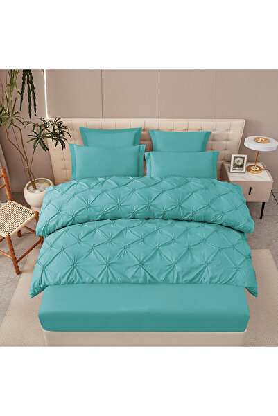 Pucioasa Duvet Cover Set with Stretchy and pleats for double bed Pucioasa, SD...