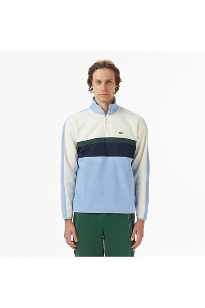 Lacoste Erkek Loose Fit Açık Mavi Sweatshirt