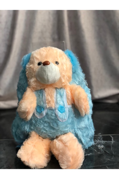 MEESÇanta Peluş Ayıcıklı Cocuk Sırt Çantası