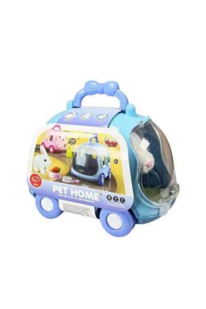 Vardem Çocuk JND-6800 Taşıma Araba Çantalı Hareketli Pilli Tavşan Set -Vardem...