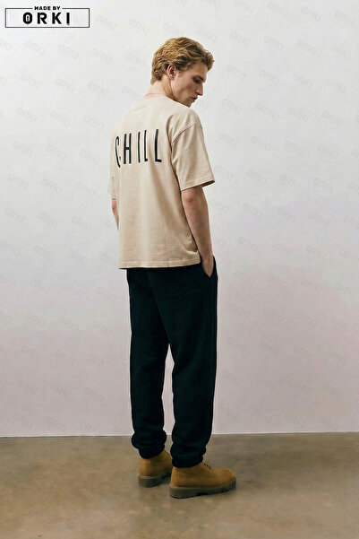 EFFRENATU Chill Oversize Tracksuit Set – Premium Printed T-Shirt & Joggers