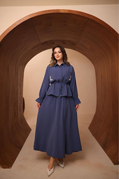 nurvina modest wear Κορυφαίας ποιότητας Εισαγόμενο Σετ Φούστας Modal