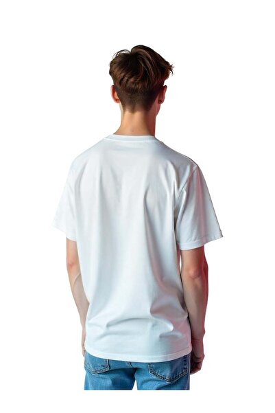 YANEK Oversized T-Shirt for Men – Relaxed Fit Cotton Tee, Streetwear Casual Graphic Shirt