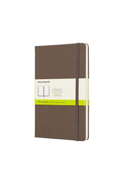 Moleskine دفتر ملاحظات كلاسيكي بغلاف ناعم غير مُبطن مقاس 13x21 بلون بني ترابي