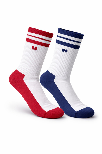 Hakan Collezione 2 Pieces of Towel Socks with Soles