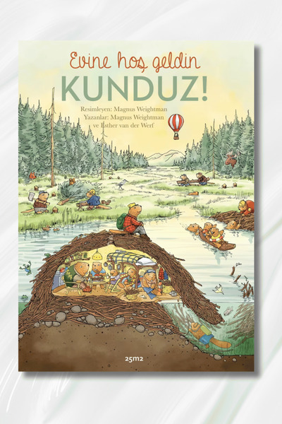 25m2 Kitap EVİNE HOŞ GELDİN KUNDUZ!