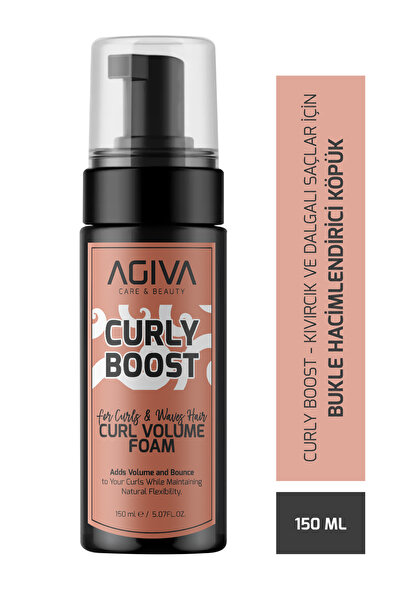 Agiva Care&Beauty Curly Boost Bukle Belirginleştirici Köpük-150ML