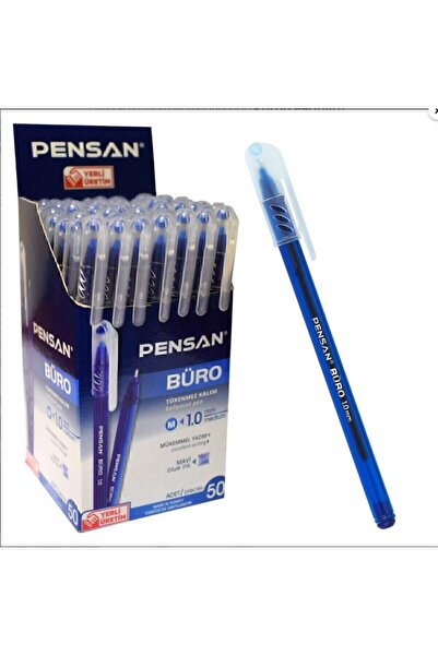 Pensan قلم حبر جاف للمكتب أزرق 2000 قطعة