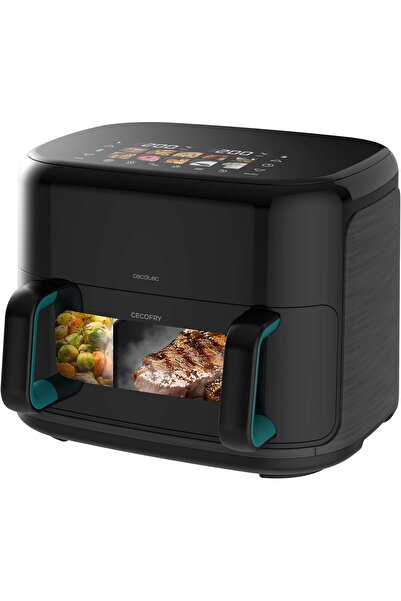 CECOTEC Φριτέζα ζεστού αέρα χωρίς λάδι - 10 λίτρα - Γκριλ - Διπλή Αντίσταση -...