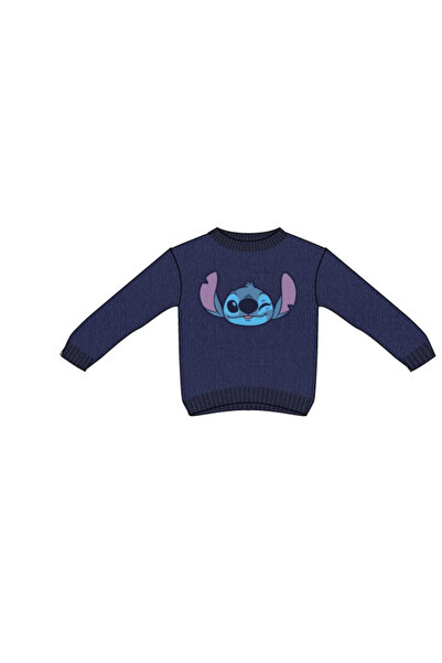 Lilo & Stitch Pulover de toamnă bleumarin