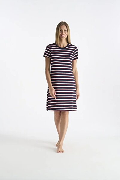 U.S. Polo Assn. Γυναικεία ρούχα για το σπίτι σε σκούρο μπλε με ρίγες