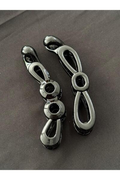 bijoux uniques 2"li muz toka topuz tokası