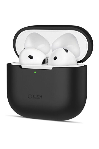 Tech-Protect SILICONE APPLE AIRPODS 4 BLACK