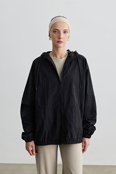 BE BLUE ΜΑΥΡΟ ΜΠΟΥΦΑΝ ΜΕ ΚΟΥΚΟΥΛΑ ΚΑΙ ΣΧΕΔΙΑΣΜΕΝΑ ΣΤΟΙΧΕΙΑ