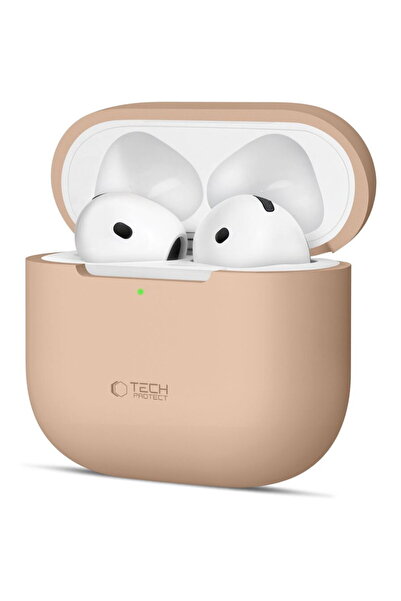 Tech-Protect SILICONE APPLE AIRPODS 4 COFFEE LATTE
