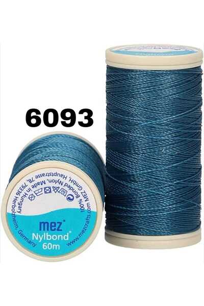 Nylbond Ekstra Sağlam Naylon Iplik - 6093 Petrol Mavisi Boncuk, Takı Ipliği, Kopmayan Iplik 60 Metre