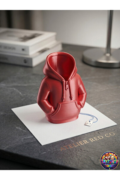 TAYZSHOP Hooded Sweatshirt Figure Design Pen Holder and Organizer - Decorativ...