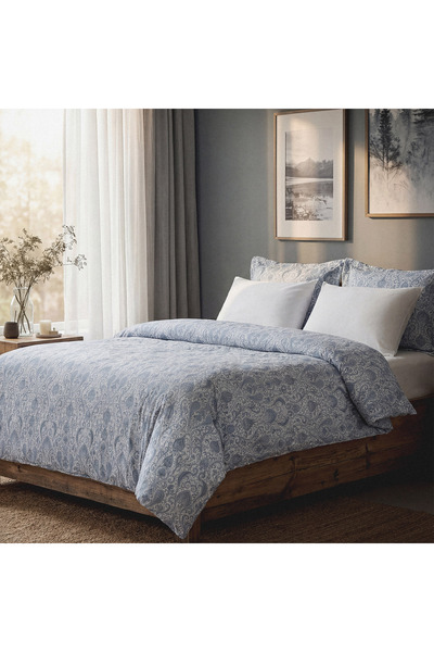 Green Black Σετ Παπλωματοθήκη Serena Zarif Balance Διπλό 100% Αιγαίο Βαμβάκι ...