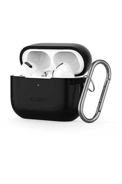 Tech-Protect SILICONE HOOK APPLE AIRPODS PRO 1 / 2 BLACK