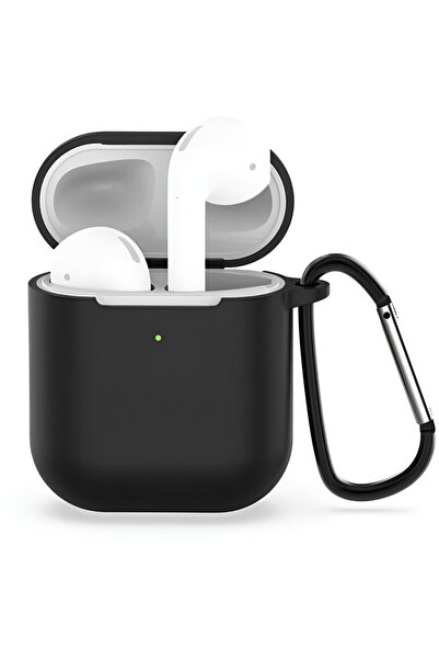 Techsuit Case for AirPods 1 / AirPods 2 - - Black
