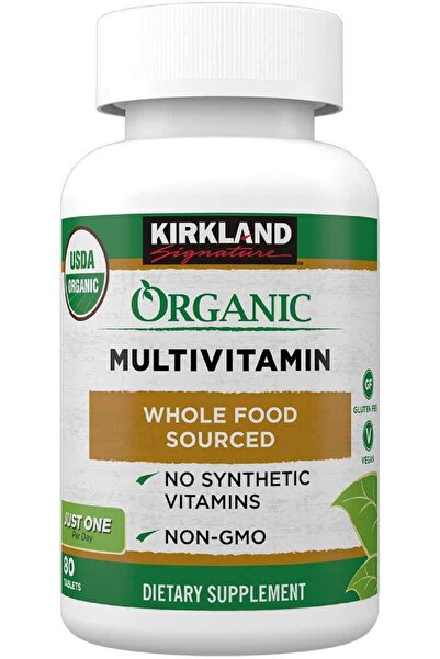 Kirkland Signature فيتامينات متعددة عضوية معتمدة من وزارة الزراعة الأمريكية، ...