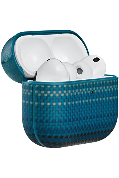 PITAKA Carcasa pentru AirPods Pro 3, Fibra de Aramida, Moonrise