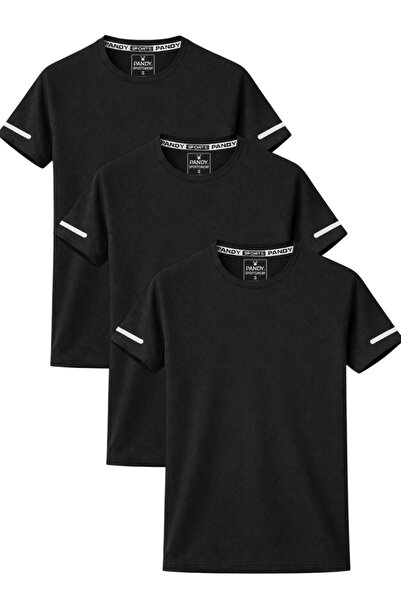 pandy Γυναικείο αθλητικό μπλουζάκι 3-pack, πολύχρωμο, τεχνικό, με δυνατότητα ...