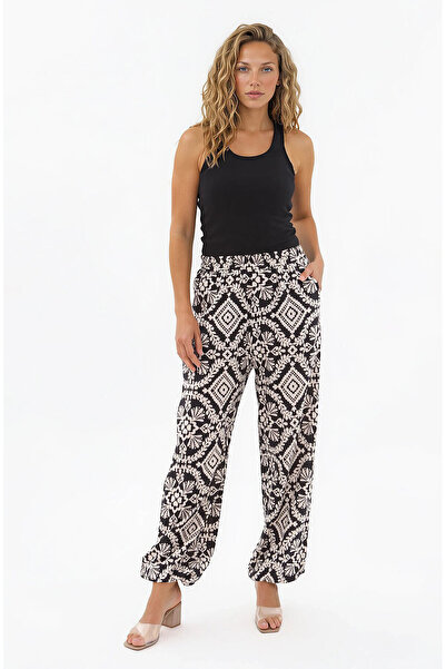 Vitrin Ethnic Pattern Baggy Trousers