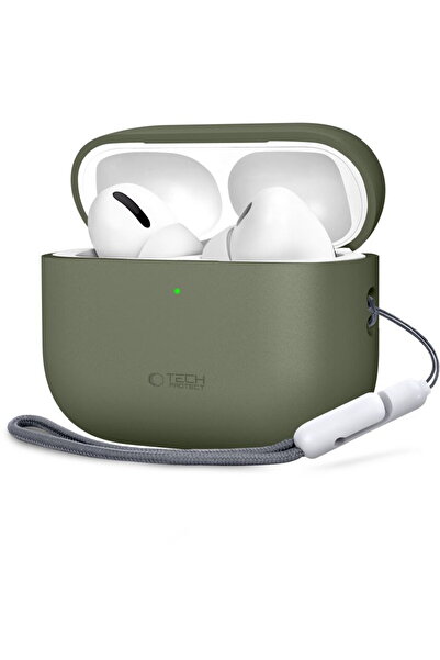 Tech-Protect SILICONE APPLE AIRPODS PRO 3 OLIVE GREEN