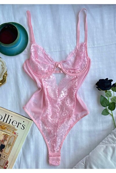 Leo Desir Pembe bodysuit