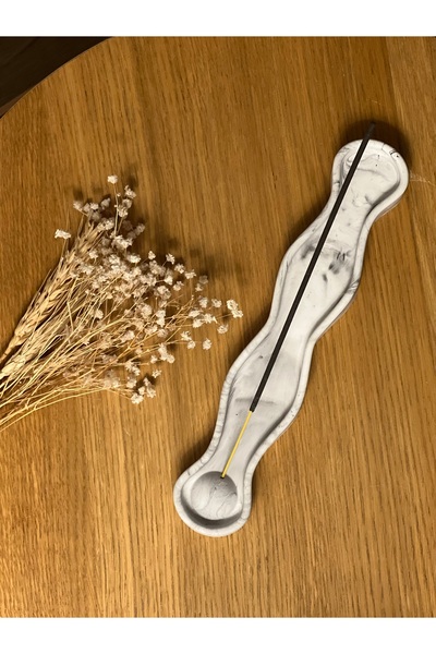 KUMSÉ ATELIER Dekoratif Relax Mermer Tütsülük