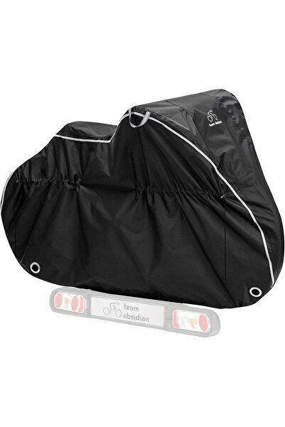 TeamObsidian Husă impermeabilă pentru biciclete, pentru 2 biciclete, XL, Mate...