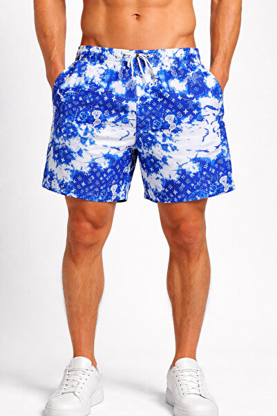 Malkan Ανδρικό αθλητικό σορτς με επένδυση, διπλές μπροστινές τσέπες, τσέπη με...