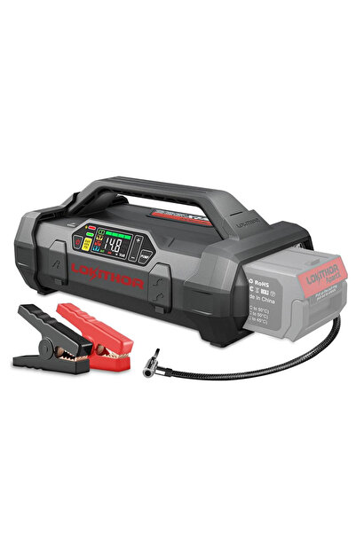 Lokithor APARTX 12V Akıllı Akü Takviye + Pompa + Powerbank + Led Lamba (Akü D...