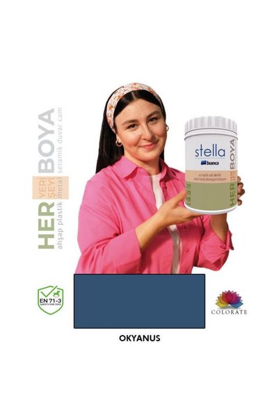 Bianca Stella Serisi Yeni Nesil Yüzey Dönüşüm Boyası - Okyanus