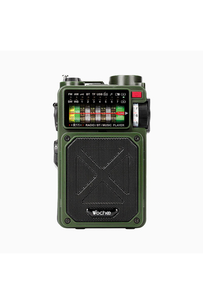 Wochee Solo Prepper Acil Durum İstasyonu (Yeşil Renk)