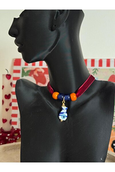 bizizmoda Murano Glass Special Design Glass Natural Stone Necklace