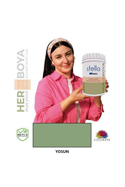Bianca Stella Serisi Yeni Nesil Yüzey Dönüşüm Boyası - Yosun