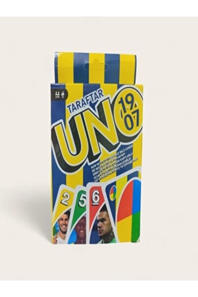 Emrah Gültekin Yellow Navy Blue Fan Themed Card Game Set Fun Family Game for ...