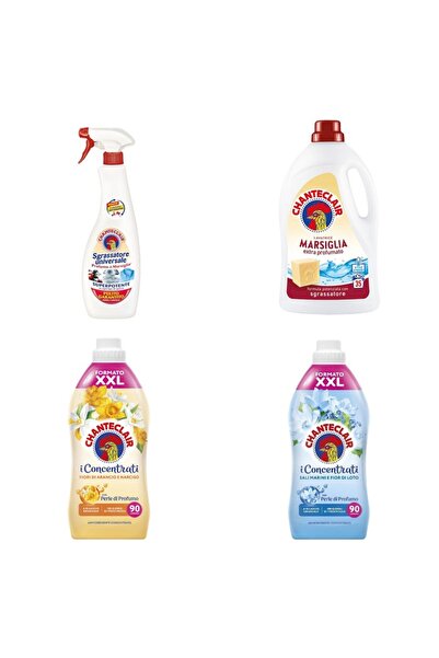 Chanteclair Set 4 Chanteclair: 1x Marseille Degreaser, 1x Marseille Detergent...