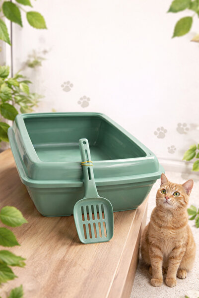 PATİVİTA AÇIK KEDİ TUVALETİ KÜREK HEDİYELİ
