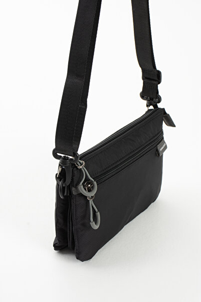 Ayax Geantă crossbody funcțională din țesătură de parașută, rezistentă la apă...