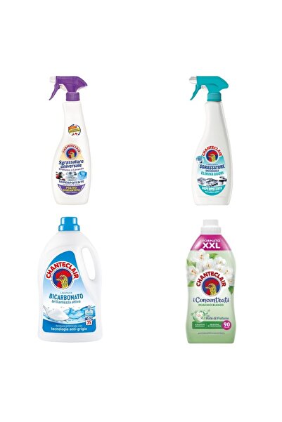 Chanteclair Set 4 Chanteclair: 1x White Musk Degreaser, 1x Anti-Odor Degrease...