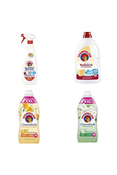 Chanteclair Set 4 Chanteclair: 1x Degresant Marsilia, 1x Detergent Marsilia, ...
